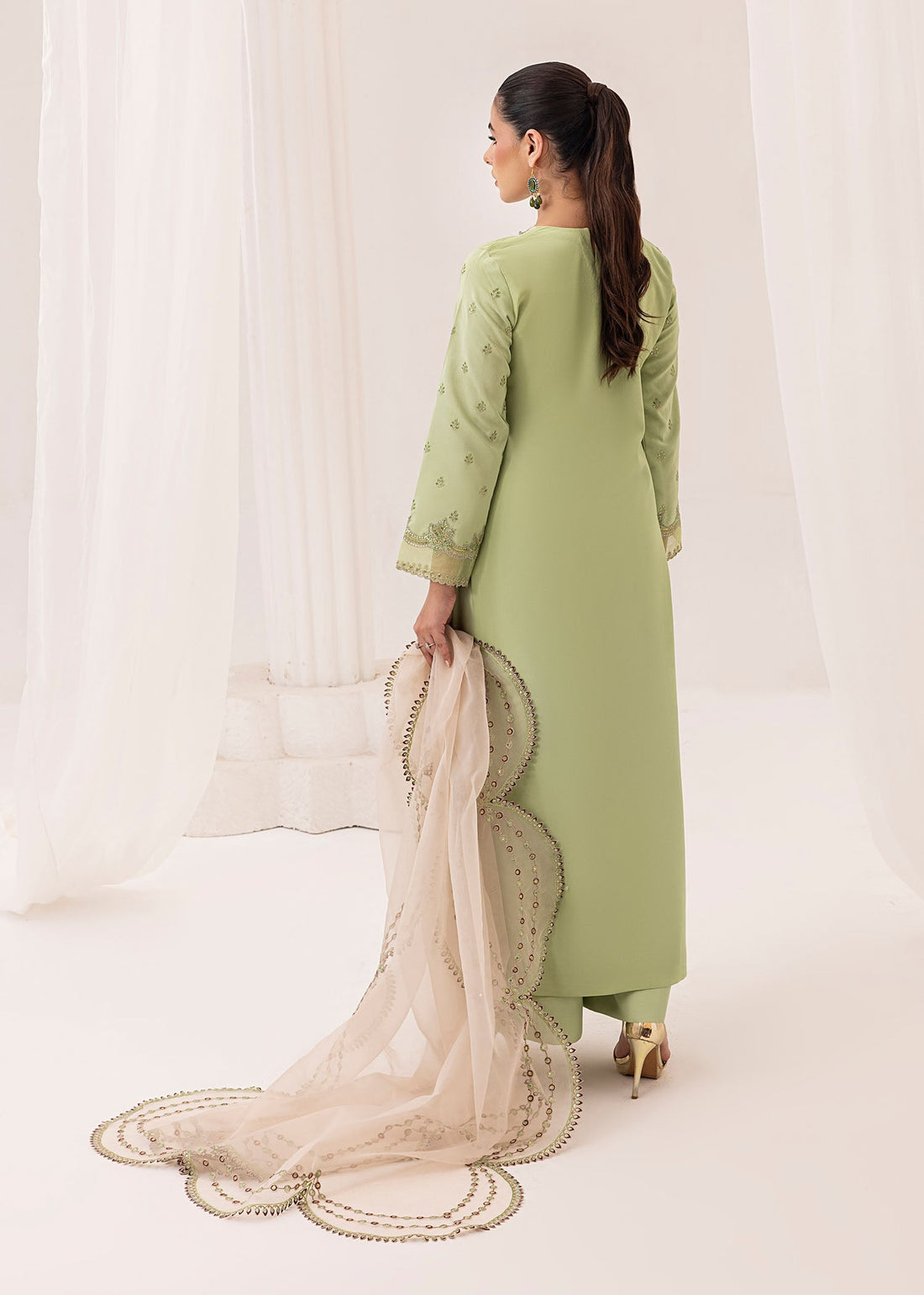 Jamnii | Silk Ivy | Serene by Jamnii - Designer Dress - Type: Ladies Clothes - Available at Sana Yasir - 100% Original