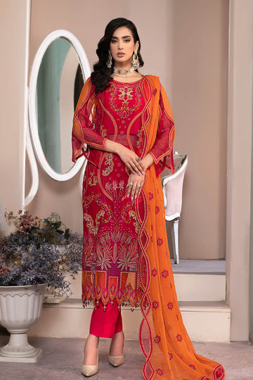 Janique | Luxury Collection 24 | D - 021 by Janique - Designer Dress - Type: Ladies Clothes - Available at Sana Yasir - 100% Original