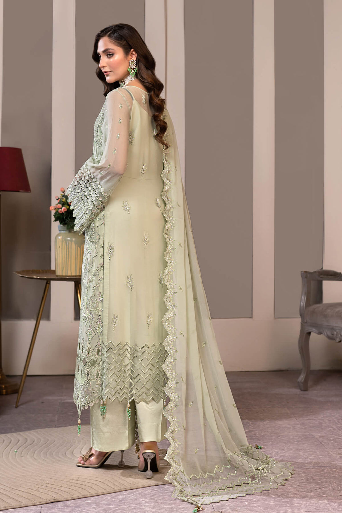 Janique | Luxury Collection 24 | D - 022 by Janique - Designer Dress - Type: Ladies Clothes - Available at Sana Yasir - 100% Original