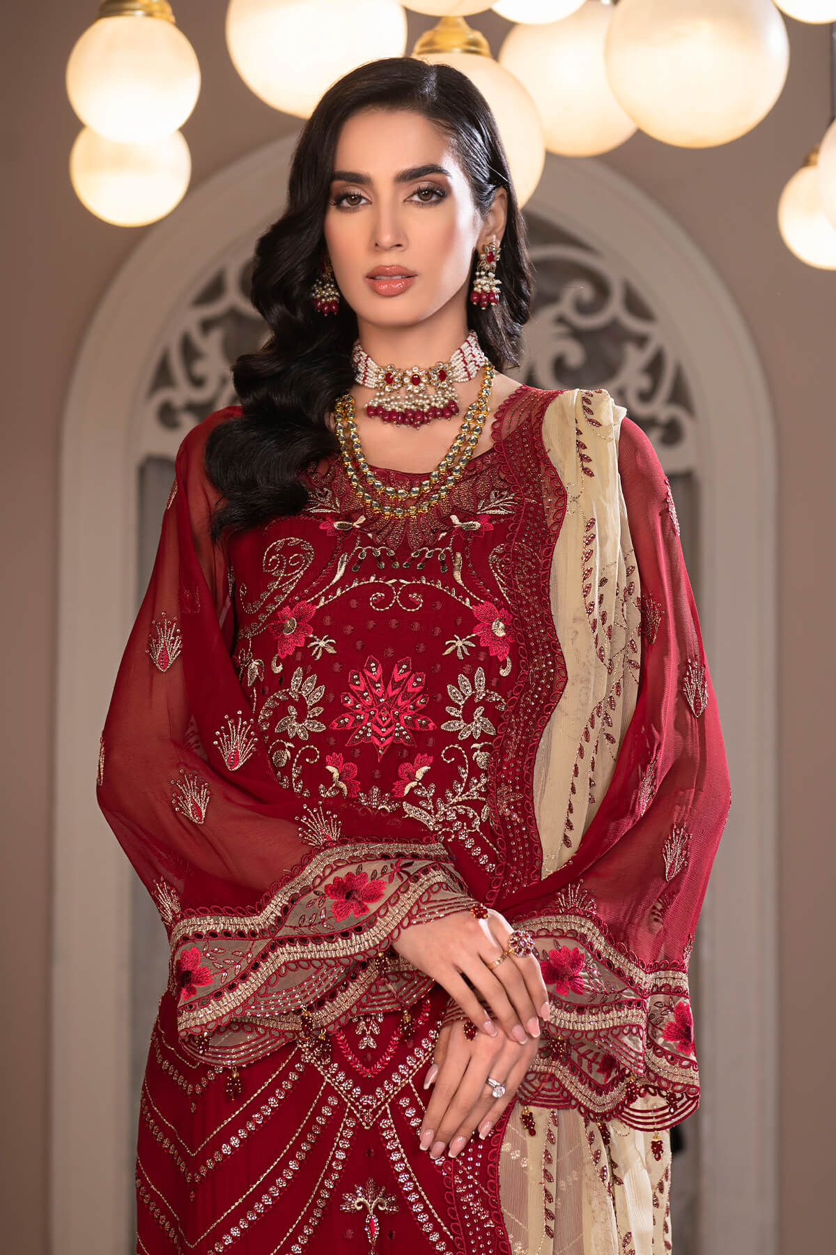 Janique | Luxury Collection 24 | D - 025 by Janique - Designer Dress - Type: Ladies Clothes - Available at Sana Yasir - 100% Original