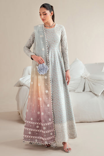 Jazmin | Iris Luxury Lawn 25 | IL'25-D04 by Jazmin - Designer Dress - Type: Ladies Clothes - Available at Sana Yasir - 100% Original