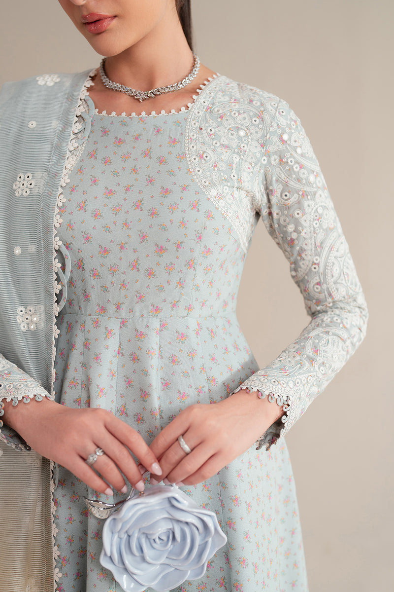 Jazmin | Iris Luxury Lawn 25 | IL'25-D04 by Jazmin - Designer Dress - Type: Ladies Clothes - Available at Sana Yasir - 100% Original