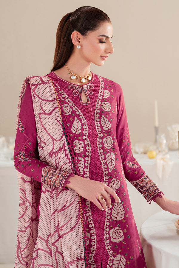 Jazmin | Iris Luxury Lawn 25 | IL'25-D05 by Jazmin - Designer Dress - Type: Ladies Clothes - Available at Sana Yasir - 100% Original