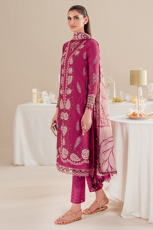 Jazmin | Iris Luxury Lawn 25 | IL'25-D05 by Jazmin - Designer Dress - Type: Ladies Clothes - Available at Sana Yasir - 100% Original