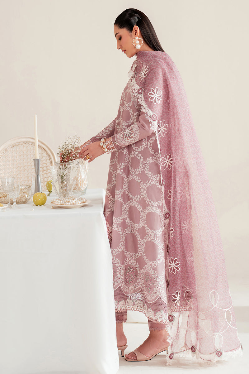 Jazmin | Iris Luxury Lawn 25 | IL'25-D10 by Jazmin - Designer Dress - Type: Ladies Clothes - Available at Sana Yasir - 100% Original