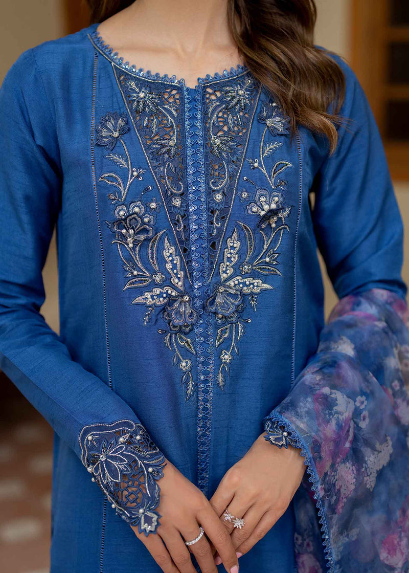 Jeem | Timeless Classics | NAVY MIST by Jeem - Designer Dress - Type: Ladies Clothes - Available at Sana Yasir - 100% Original