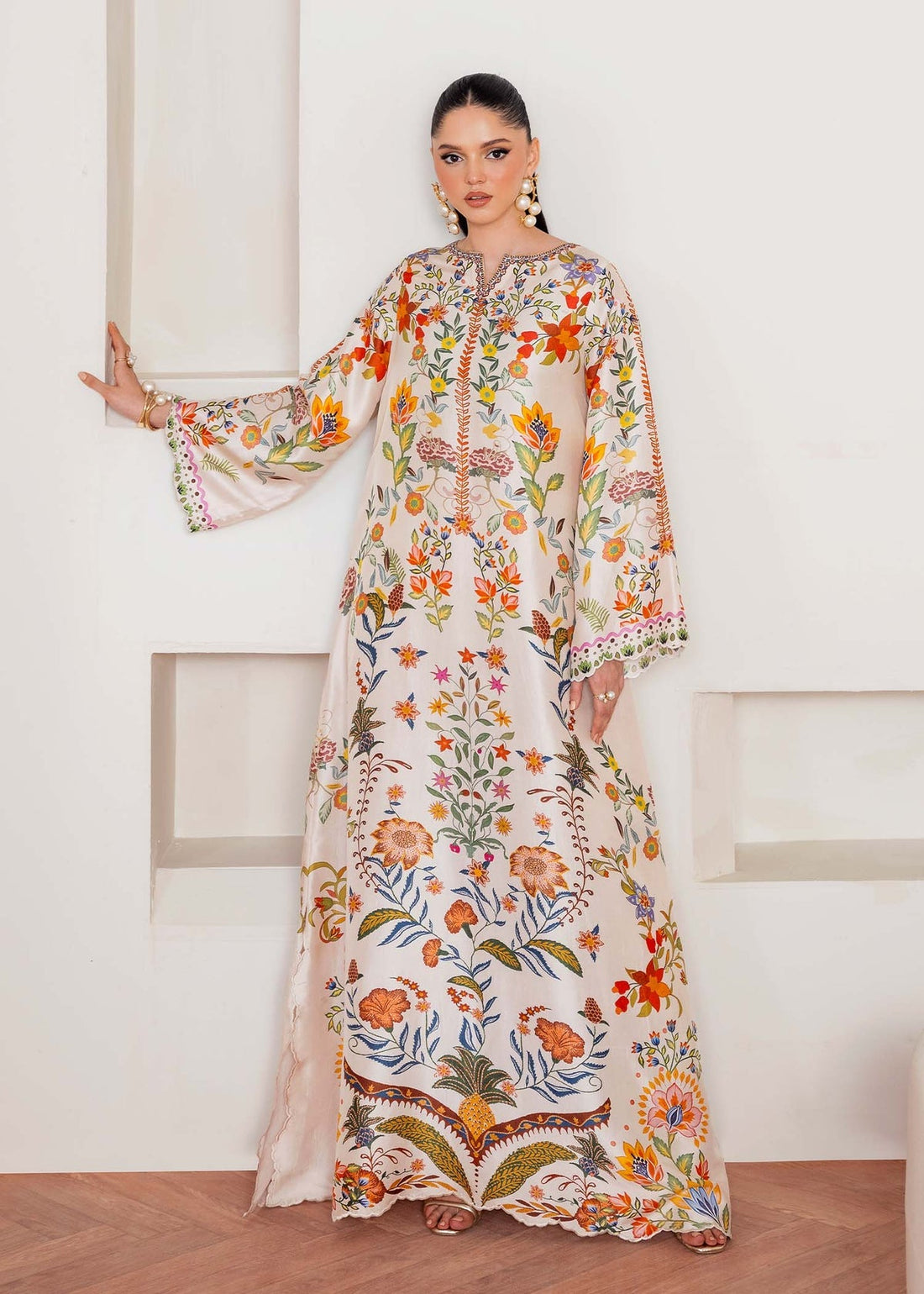 Kanwal Malik | Rosalia Silk Eid 25 | Celia by Kanwal Malik - Designer Dress - Type: Ladies Clothes - Available at Sana Yasir - 100% Original