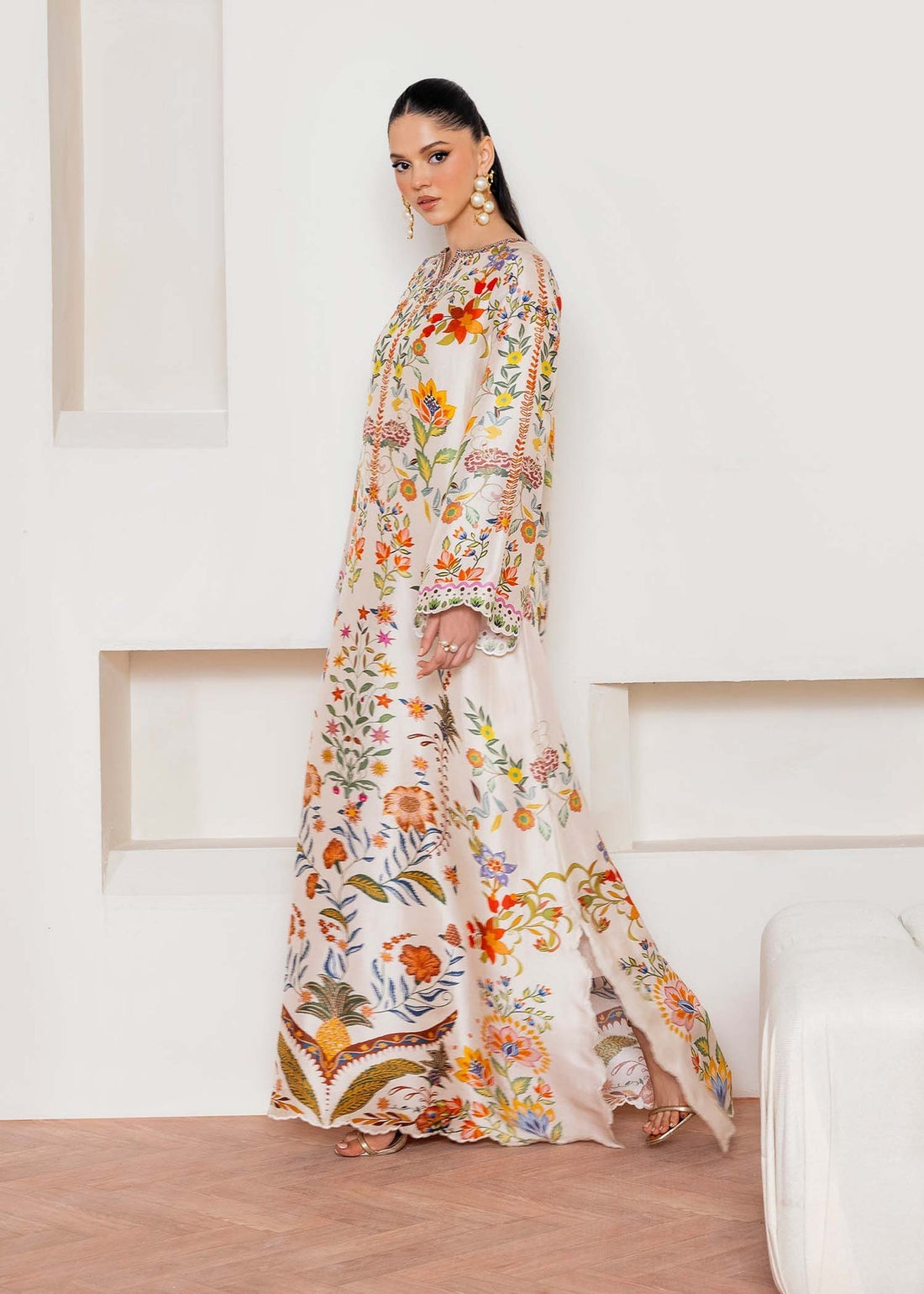 Kanwal Malik | Rosalia Silk Eid 25 | Celia by Kanwal Malik - Designer Dress - Type: Ladies Clothes - Available at Sana Yasir - 100% Original