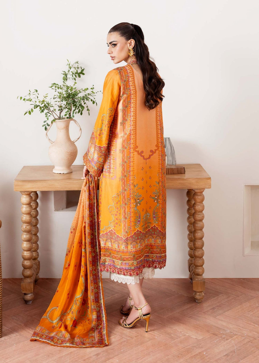Kanwal Malik | Rosalia Silk Eid 25 | Kira by Kanwal Malik - Designer Dress - Type: Ladies Clothes - Available at Sana Yasir - 100% Original