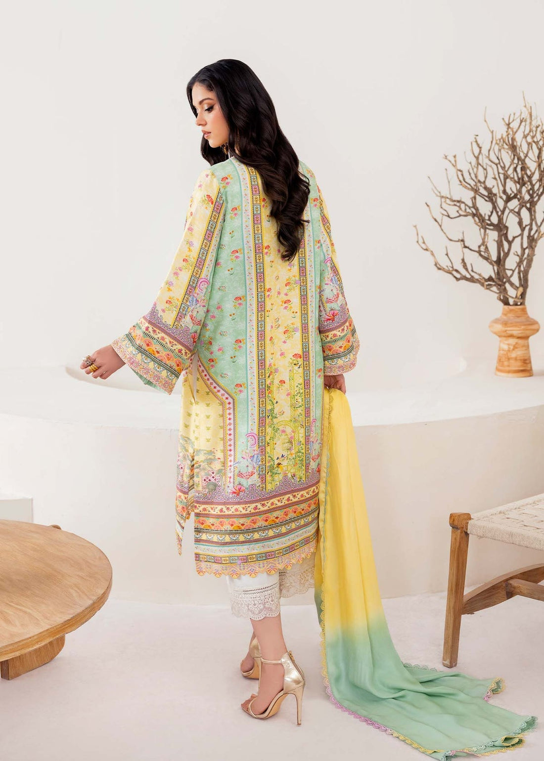 Kanwal Malik | Rosalia Silk Eid 25 | Mira by Kanwal Malik - Designer Dress - Type: Ladies Clothes - Available at Sana Yasir - 100% Original