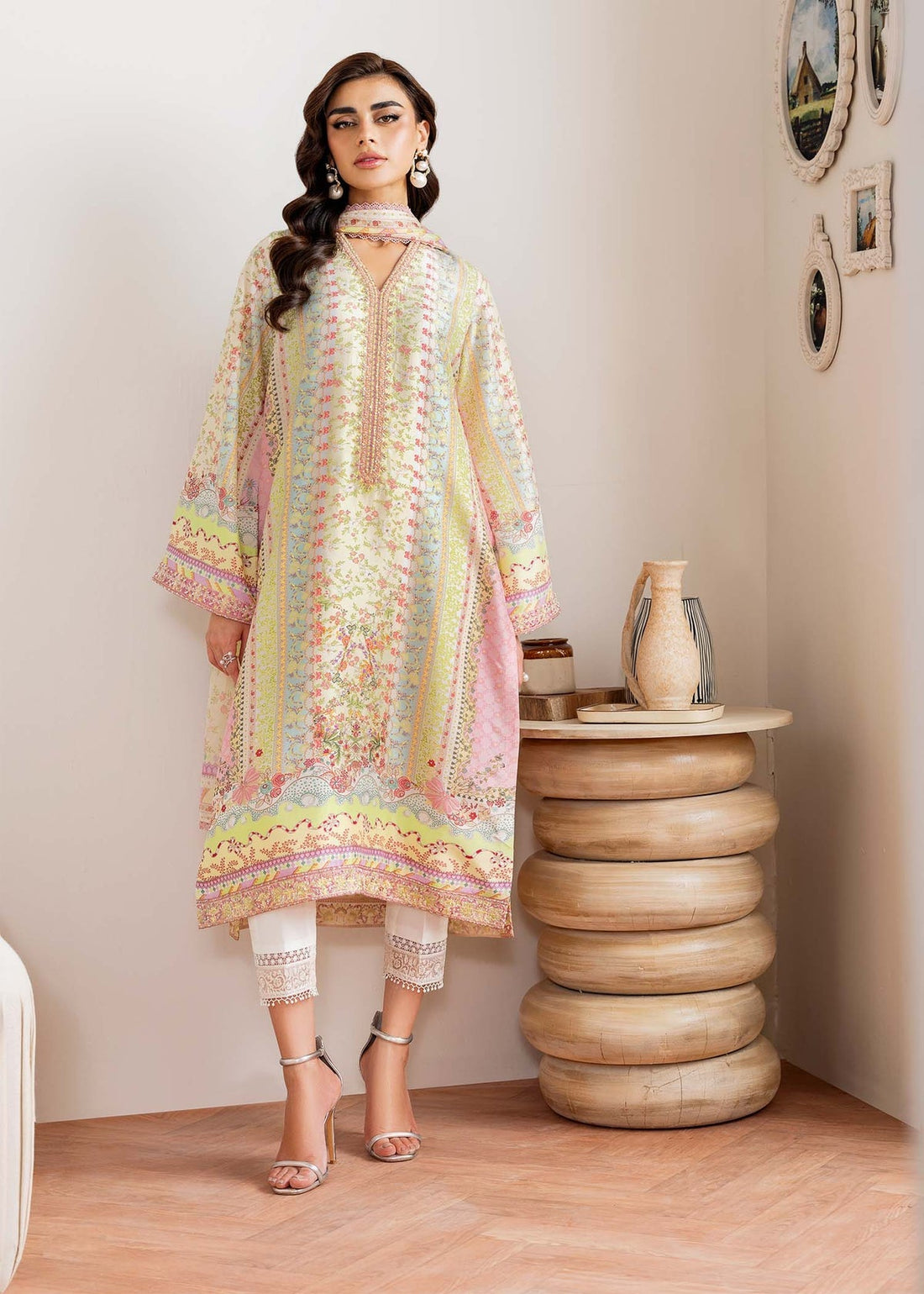Kanwal Malik | Rosalia Silk Eid 25 | Seris by Kanwal Malik - Designer Dress - Type: Ladies Clothes - Available at Sana Yasir - 100% Original