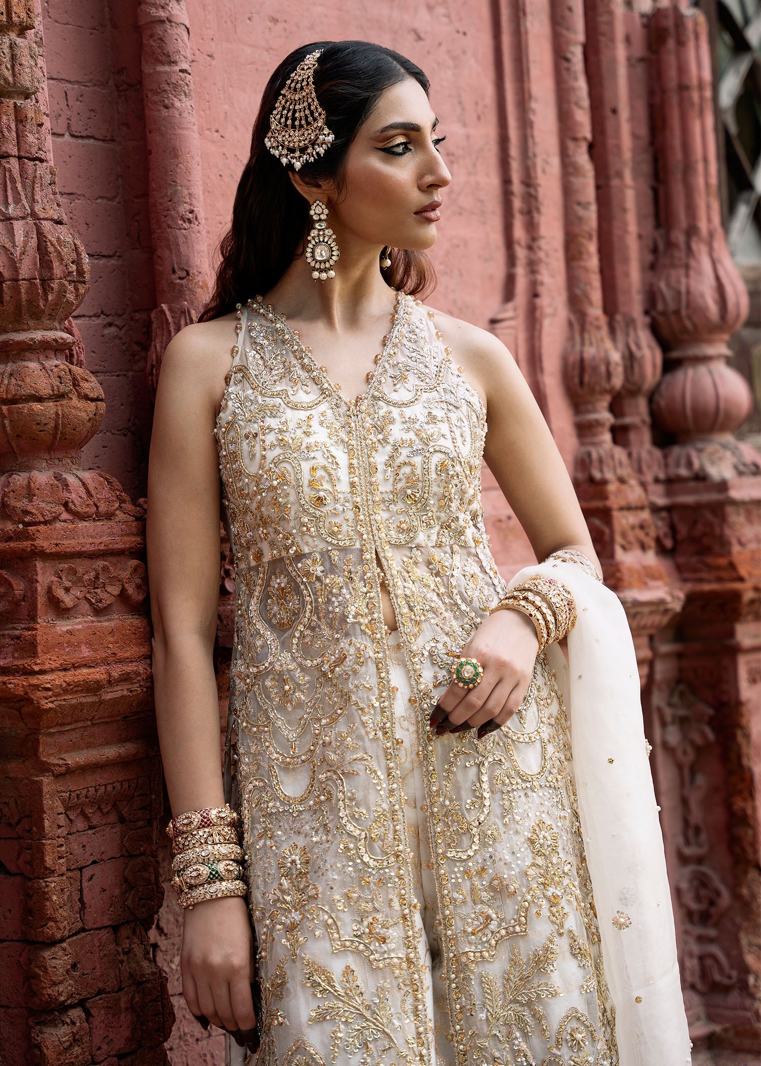 Kanwal Malik | Sajni Wedding 2024 | Nisha by Kanwal Malik - Designer Dress - Type: Ladies Clothes - Available at Sana Yasir - 100% Original