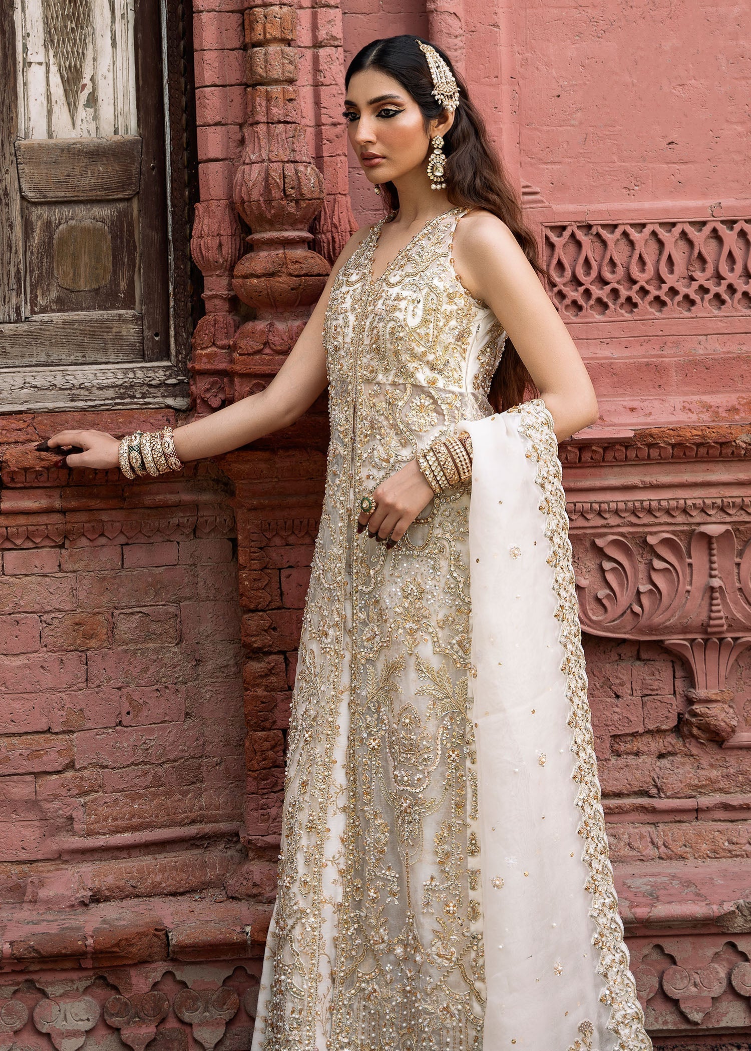 Kanwal Malik | Sajni Wedding 2024 | Nisha by Kanwal Malik - Designer Dress - Type: Ladies Clothes - Available at Sana Yasir - 100% Original