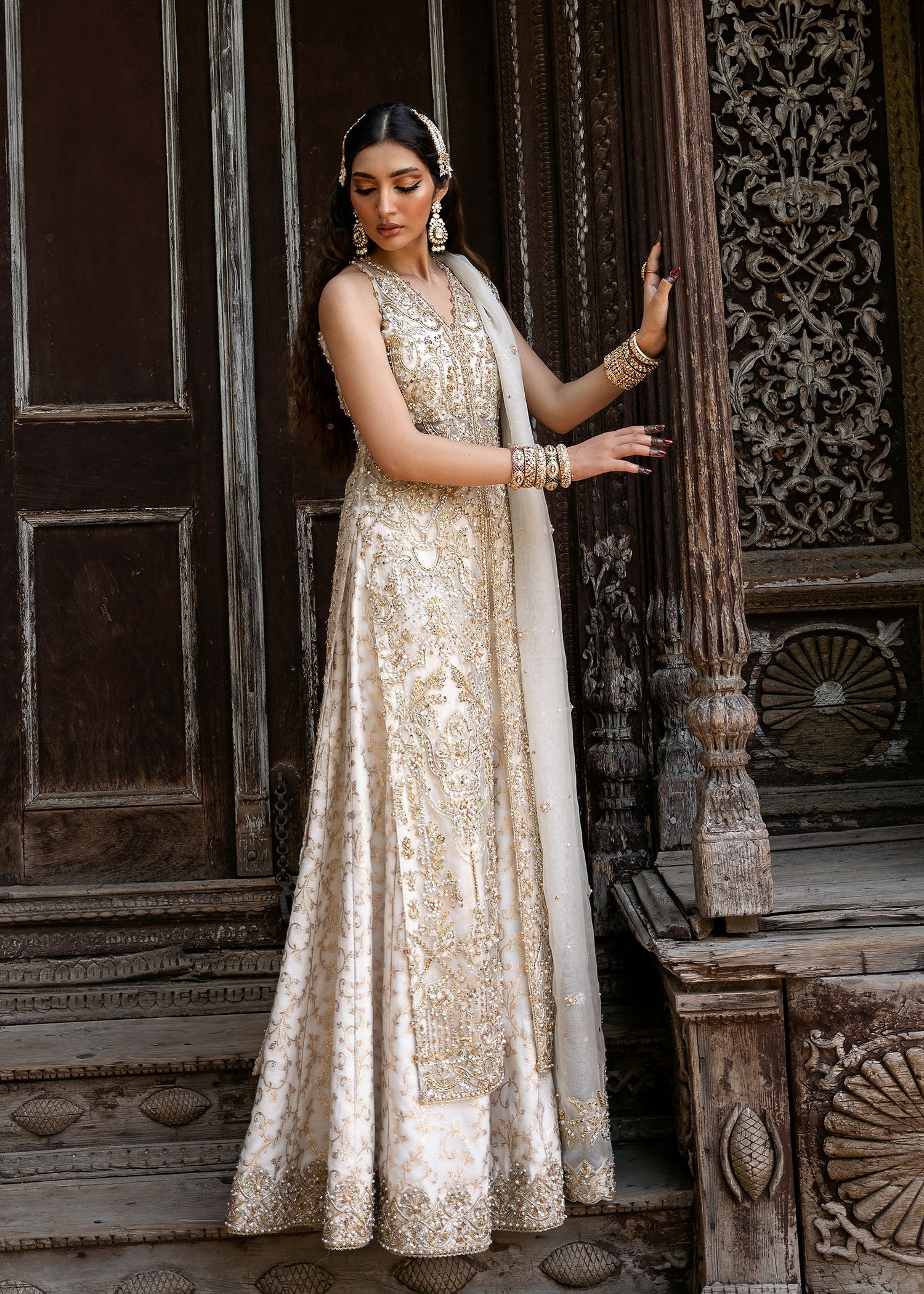Kanwal Malik | Sajni Wedding 2024 | Nisha by Kanwal Malik - Designer Dress - Type: Ladies Clothes - Available at Sana Yasir - 100% Original