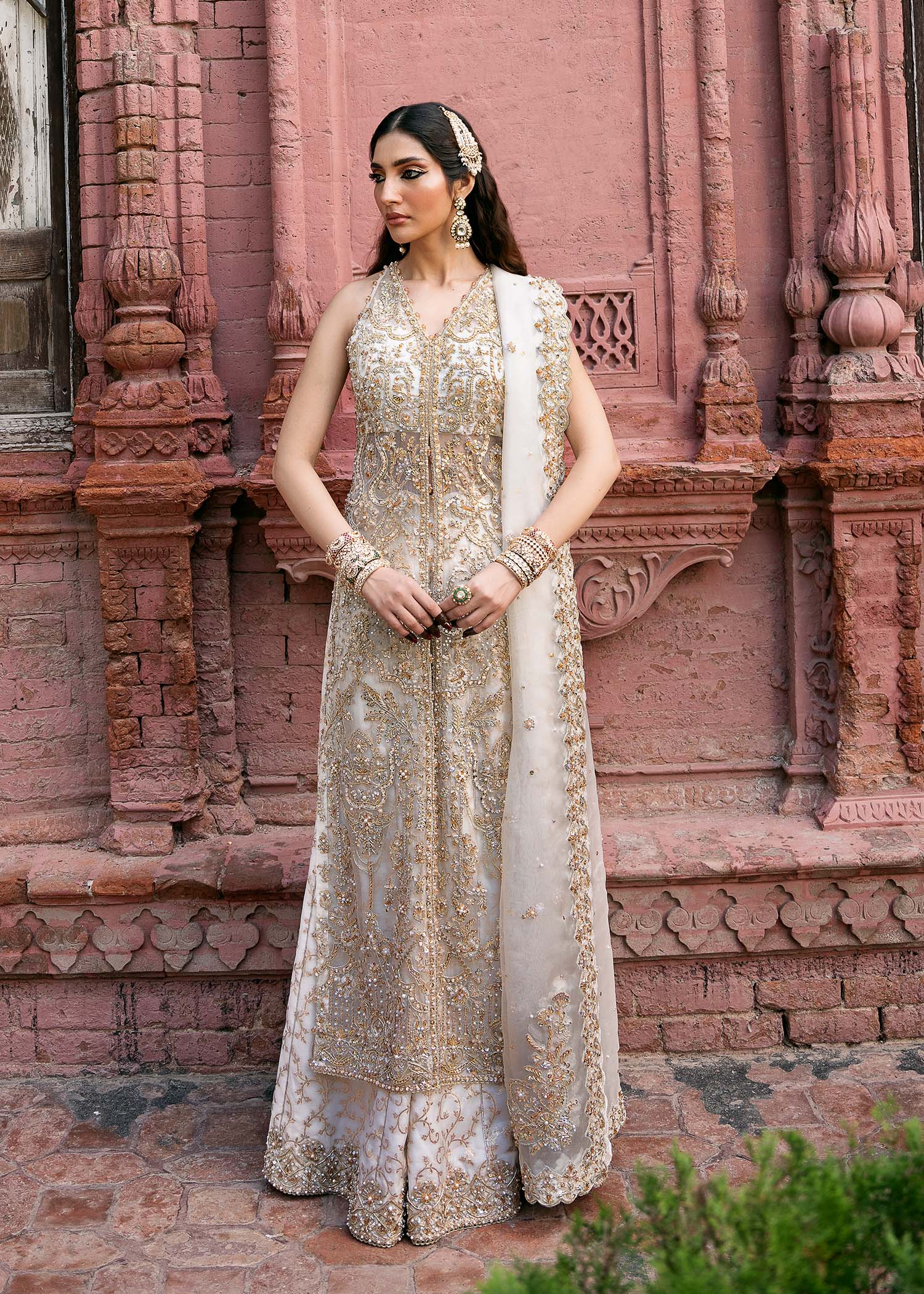 Kanwal Malik | Sajni Wedding 2024 | Nisha by Kanwal Malik - Designer Dress - Type: Ladies Clothes - Available at Sana Yasir - 100% Original