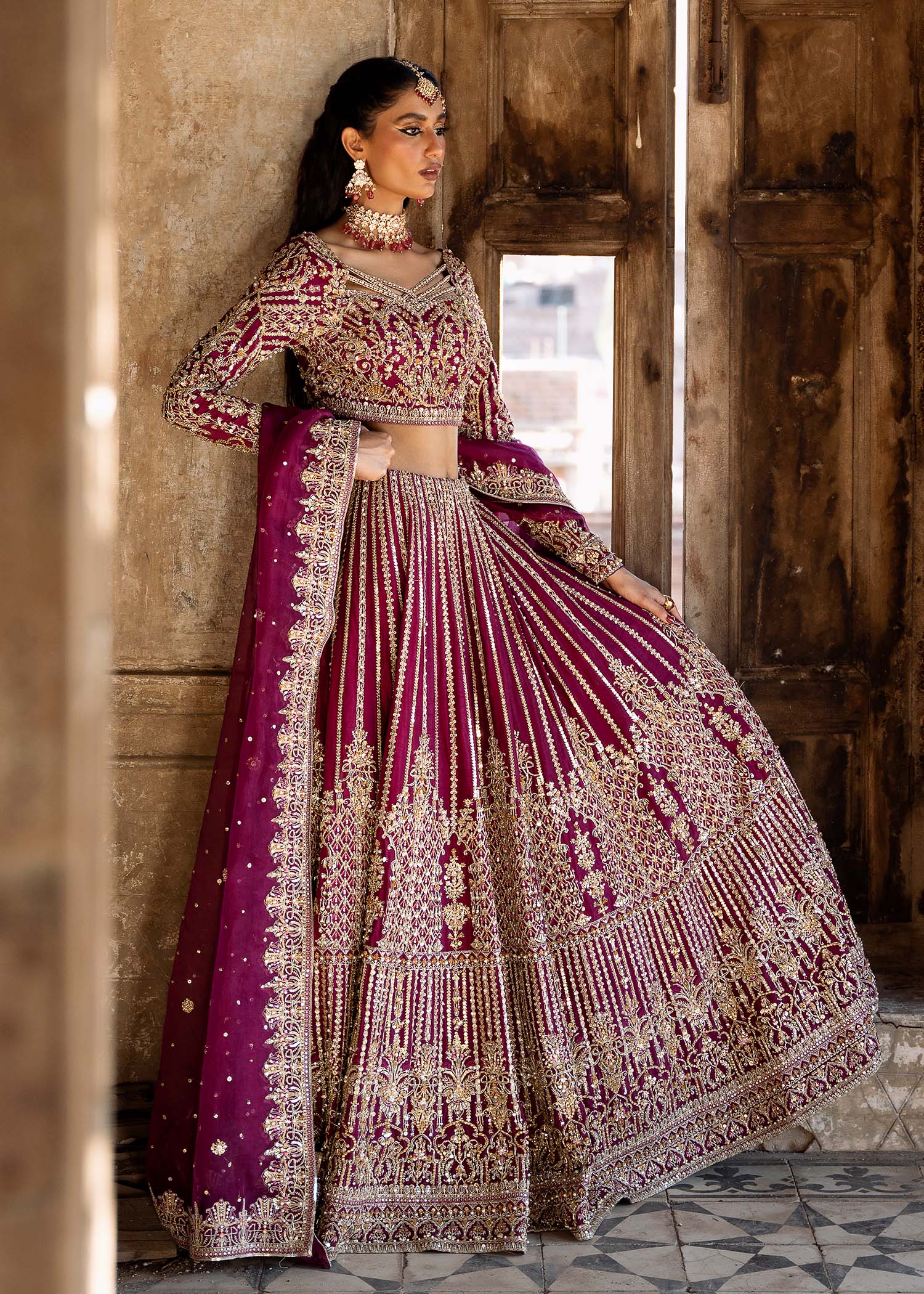 Kanwal Malik | Sajni Wedding 2024 | Raina by Kanwal Malik - Designer Dress - Type: Ladies Clothes - Available at Sana Yasir - 100% Original