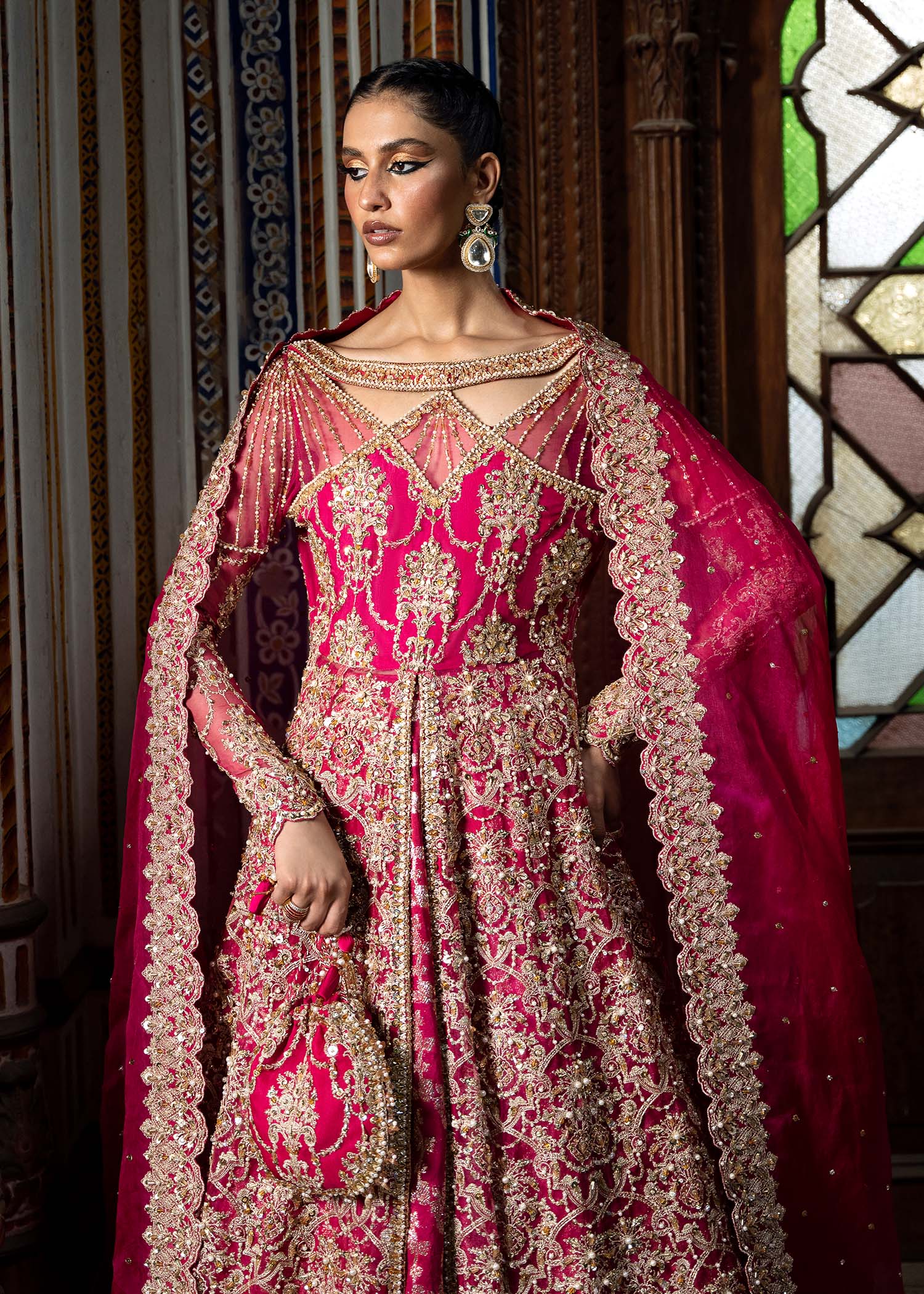 Kanwal Malik | Sajni Wedding 2024 | Sarosh by Kanwal Malik - Designer Dress - Type: Ladies Clothes - Available at Sana Yasir - 100% Original