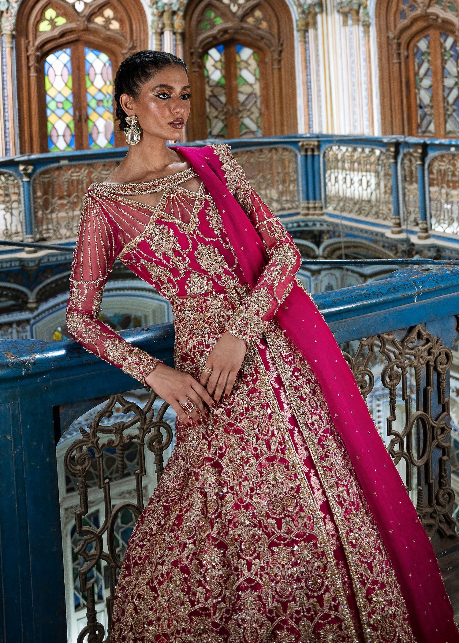 Kanwal Malik | Sajni Wedding 2024 | Sarosh by Kanwal Malik - Designer Dress - Type: Ladies Clothes - Available at Sana Yasir - 100% Original