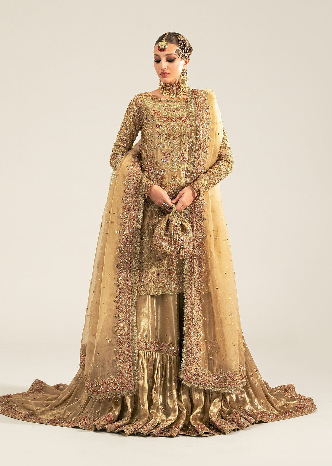 Kanwal Malik | Sajni Wedding 2024 | Shahnoor by Kanwal Malik - Designer Dress - Type: Ladies Clothes - Available at Sana Yasir - 100% Original
