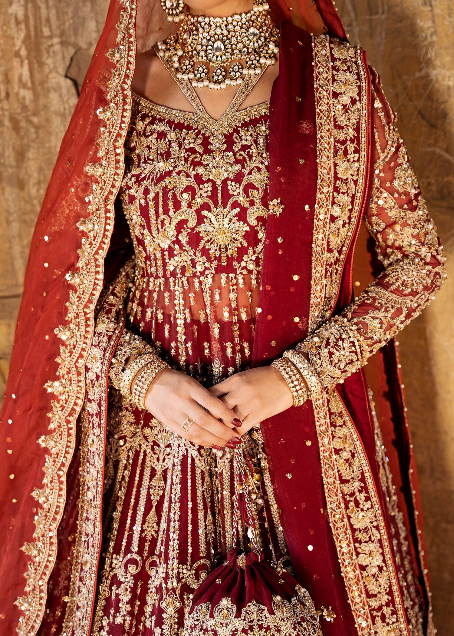 Kanwal Malik | Sajni Wedding 2024 | Shirin by Kanwal Malik - Designer Dress - Type: Ladies Clothes - Available at Sana Yasir - 100% Original