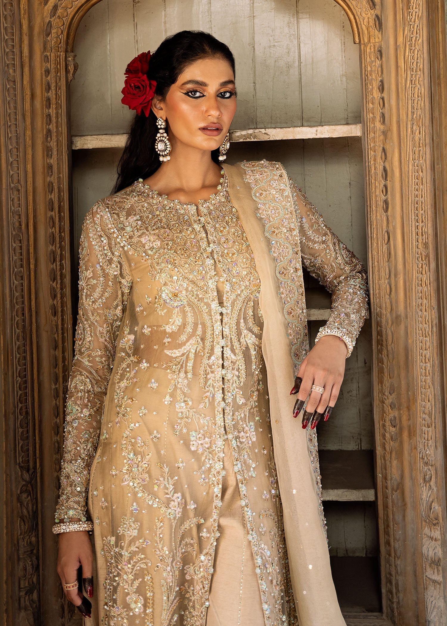 Kanwal Malik | Sajni Wedding 2024 | Zarnab by Kanwal Malik - Designer Dress - Type: Ladies Clothes - Available at Sana Yasir - 100% Original