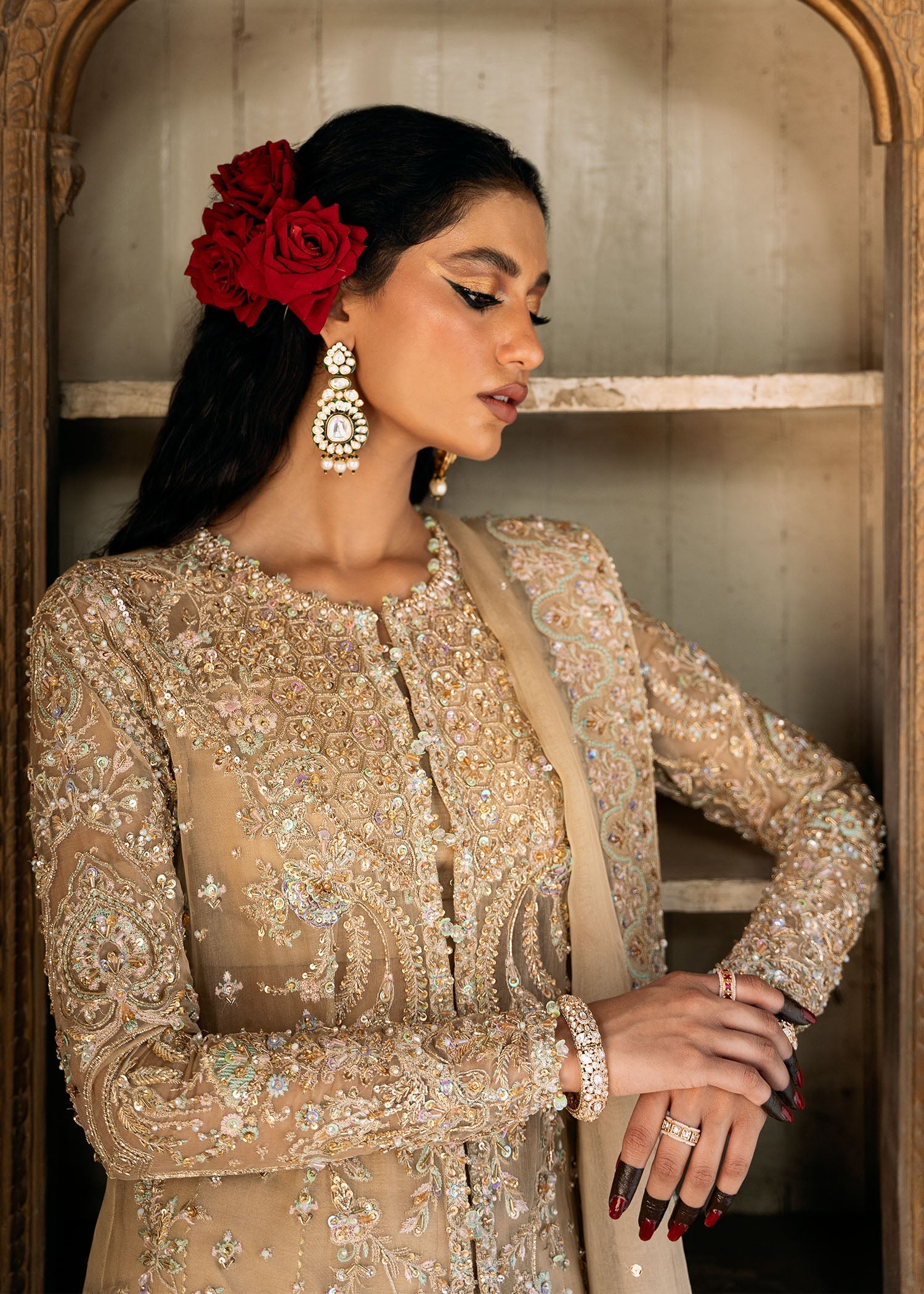 Kanwal Malik | Sajni Wedding 2024 | Zarnab by Kanwal Malik - Designer Dress - Type: Ladies Clothes - Available at Sana Yasir - 100% Original