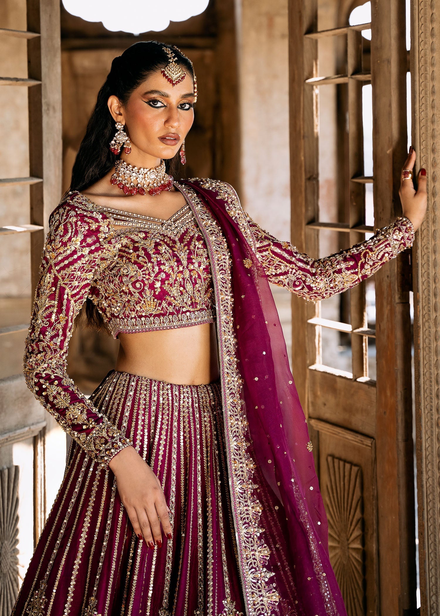 Kanwal Malik | Sajni Wedding 2024 | Raina by Kanwal Malik - Designer Dress - Type: Ladies Clothes - Available at Sana Yasir - 100% Original