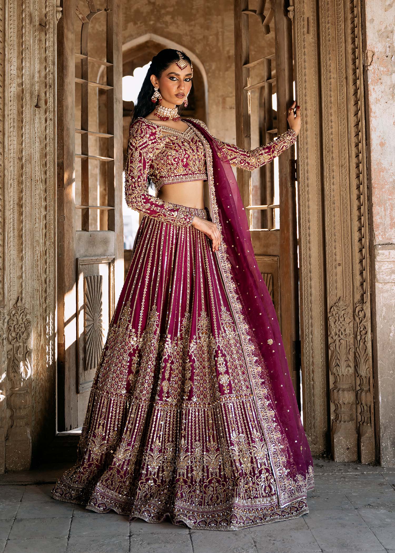 Kanwal Malik | Sajni Wedding 2024 | Raina by Kanwal Malik - Designer Dress - Type: Ladies Clothes - Available at Sana Yasir - 100% Original