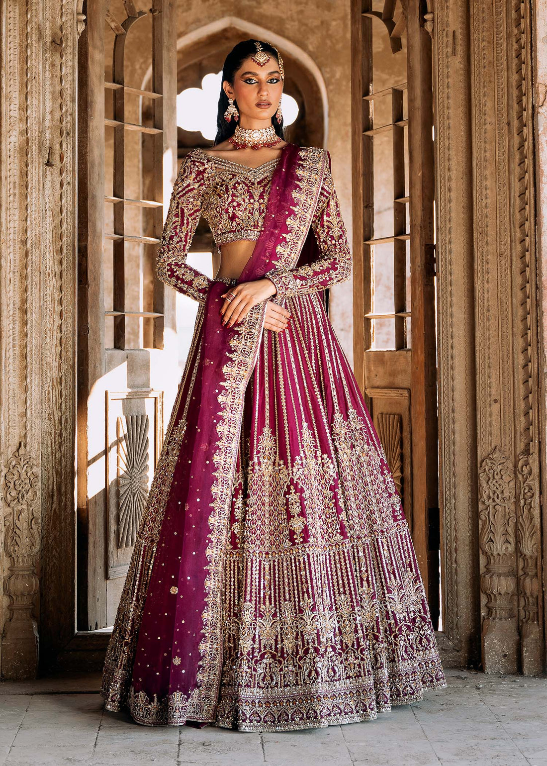 Kanwal Malik | Sajni Wedding 2024 | Raina by Kanwal Malik - Designer Dress - Type: Ladies Clothes - Available at Sana Yasir - 100% Original