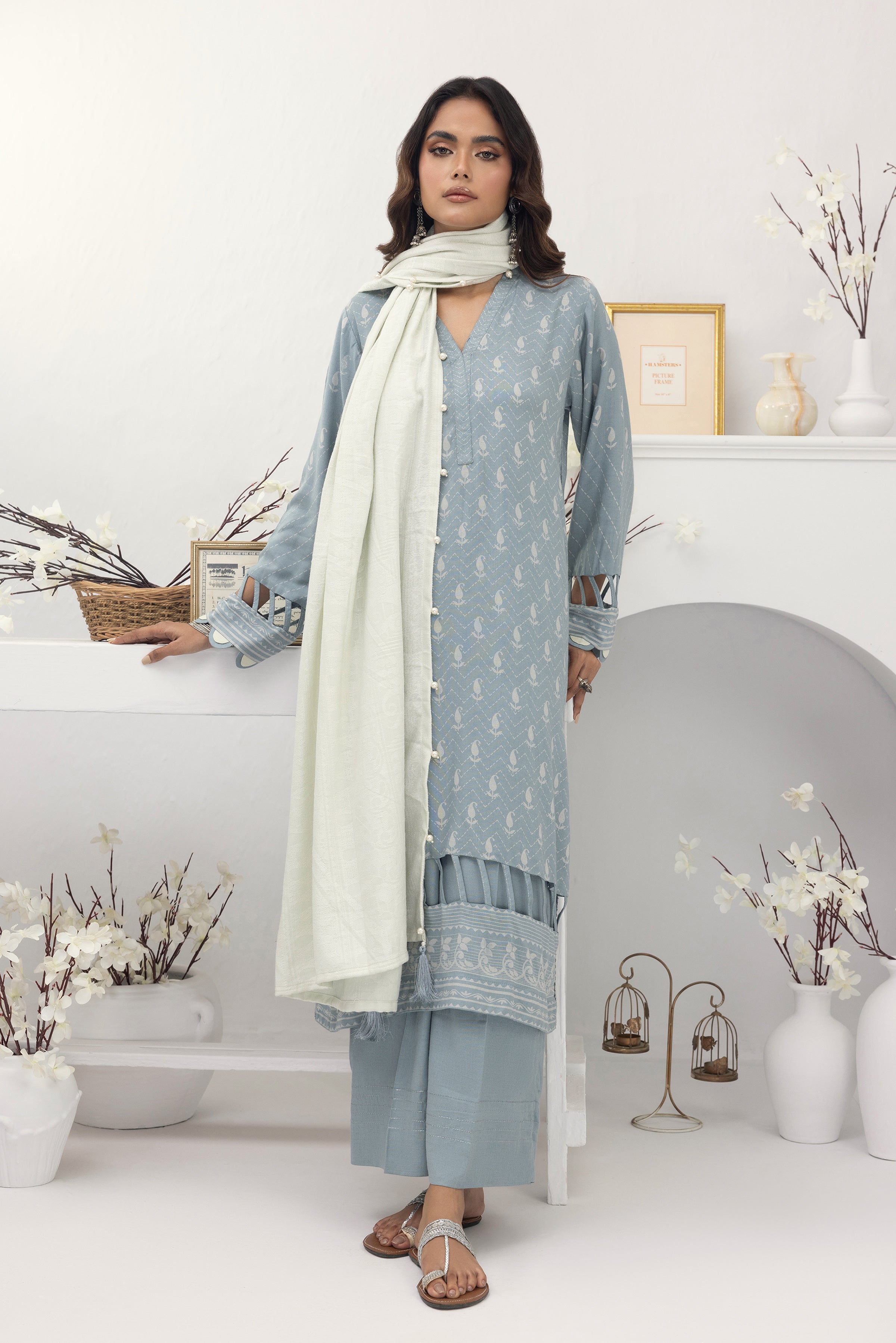 LSM | Winter Marina 24 | 0131-B by LSM - Designer Dress - Type: Ladies Clothes - Available at Sana Yasir - 100% Original