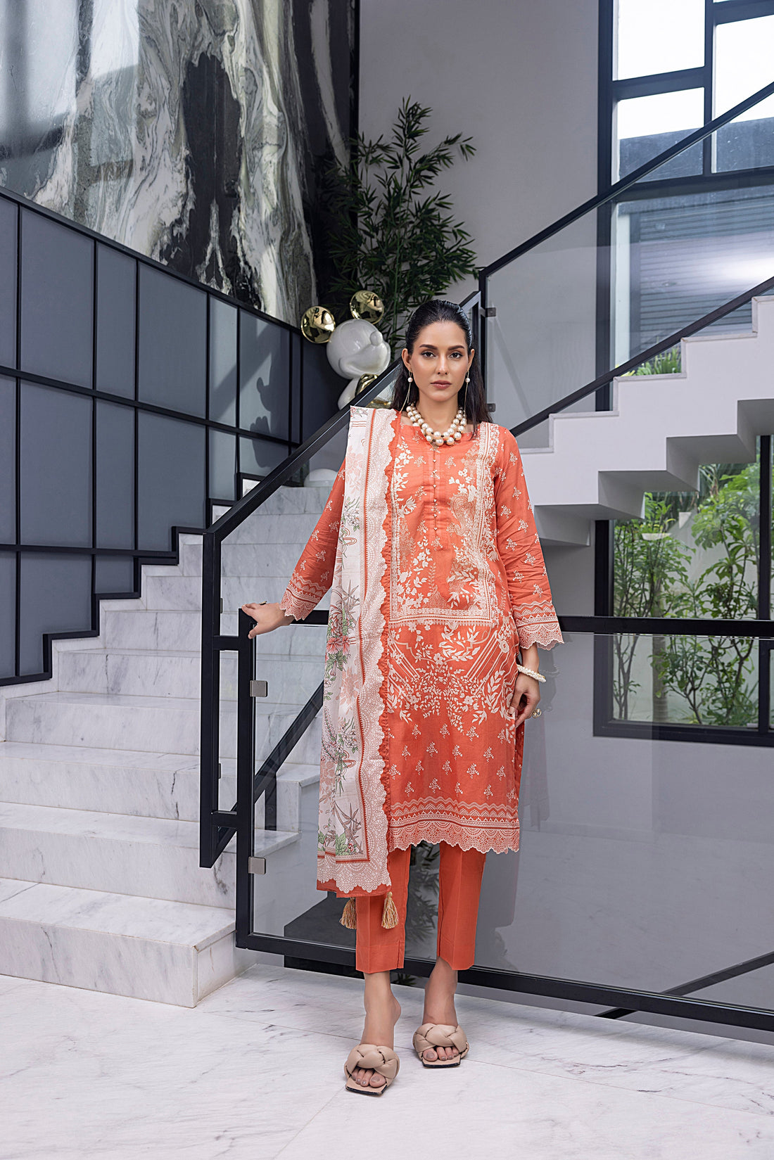LSM | Winter Marina 24 | 0156 by LSM - Designer Dress - Type: Ladies Clothes - Available at Sana Yasir - 100% Original