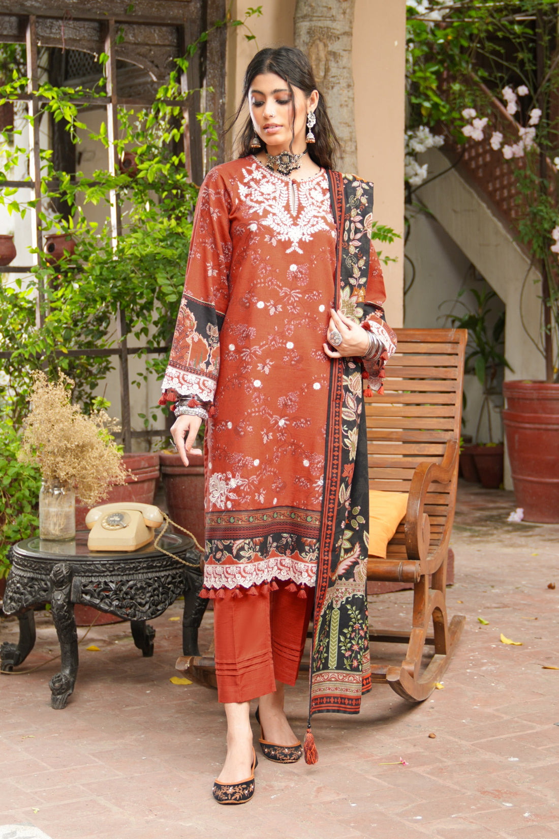 LSM | Winter Marina 24 | B-0025 by LSM - Designer Dress - Type: Ladies Clothes - Available at Sana Yasir - 100% Original