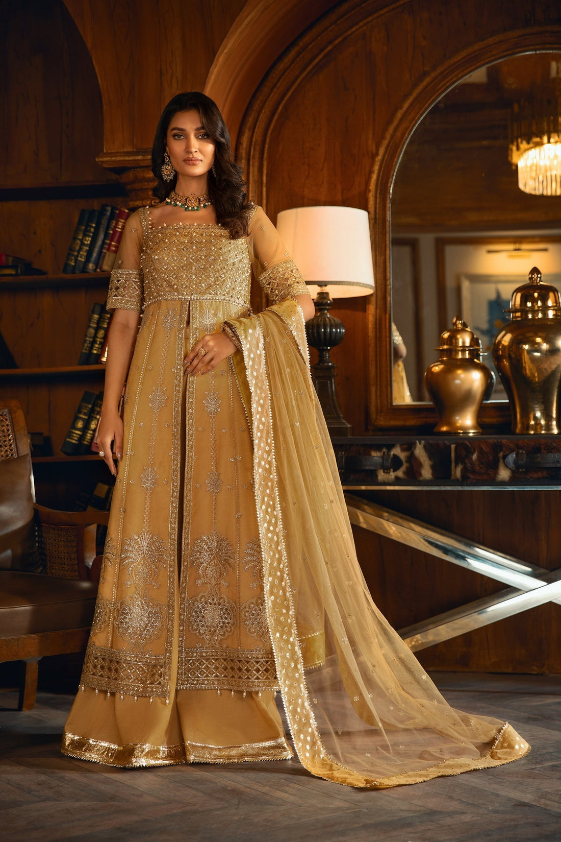 La Elise | Fleur De Luxe | Emila by LA ELISE - Designer Dress - Type: Ladies Clothes - Available at Sana Yasir - 100% Original