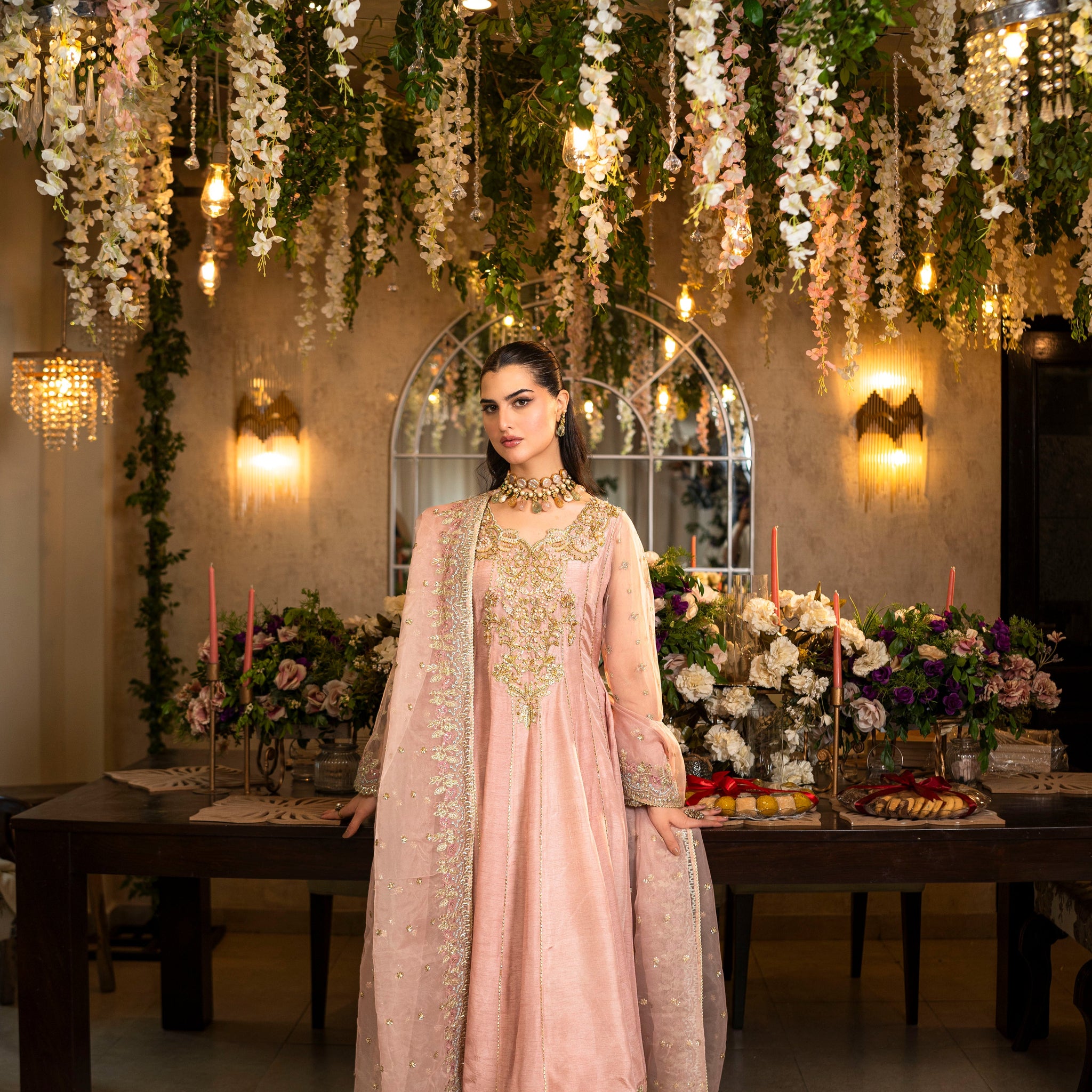 Leon | La Vei En Rose | Ariel by Leon - Designer Dress - Type: Ladies Clothes - Available at Sana Yasir - 100% Original