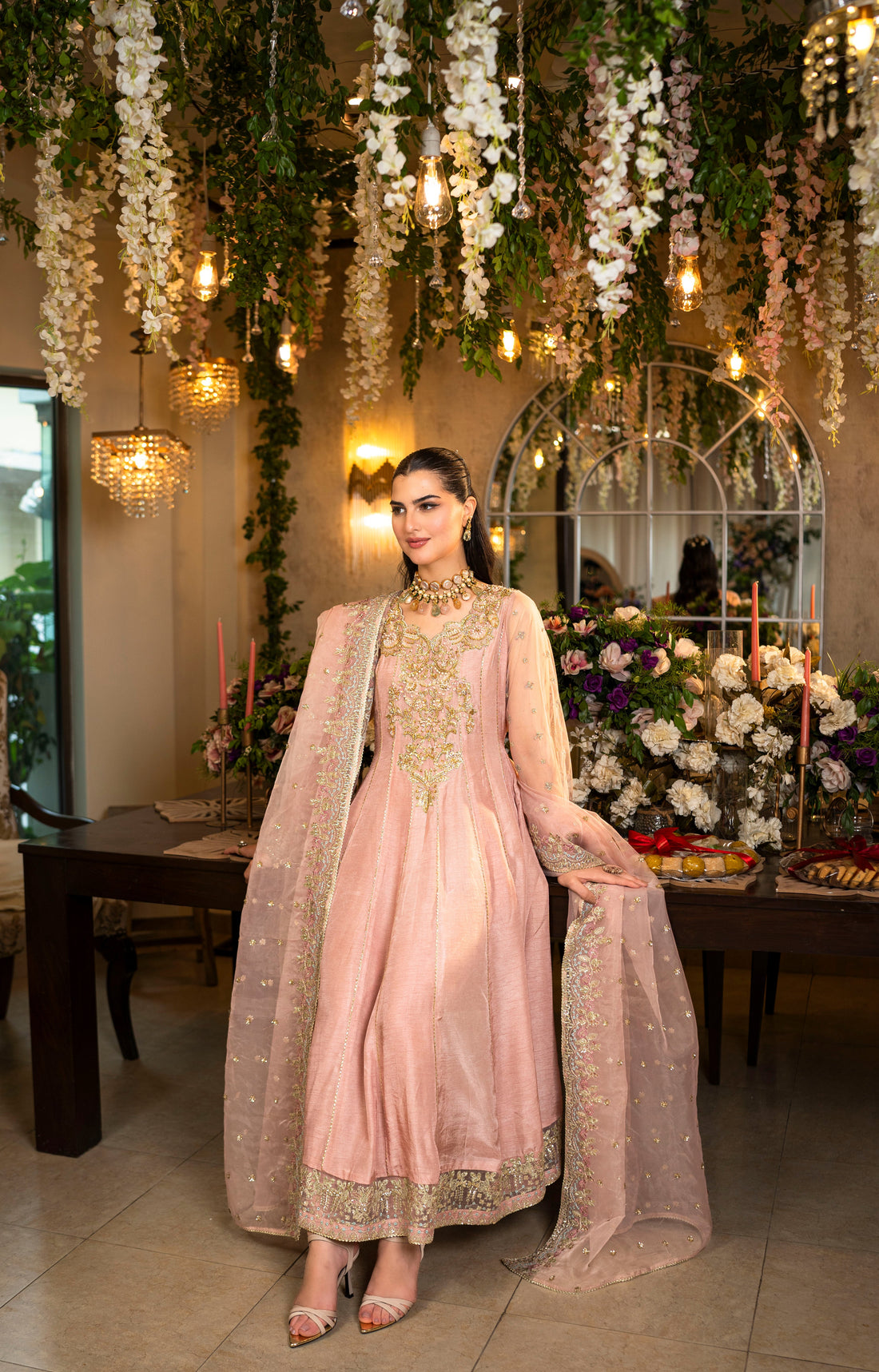 Leon | La Vei En Rose | Ariel by Leon - Designer Dress - Type: Ladies Clothes - Available at Sana Yasir - 100% Original