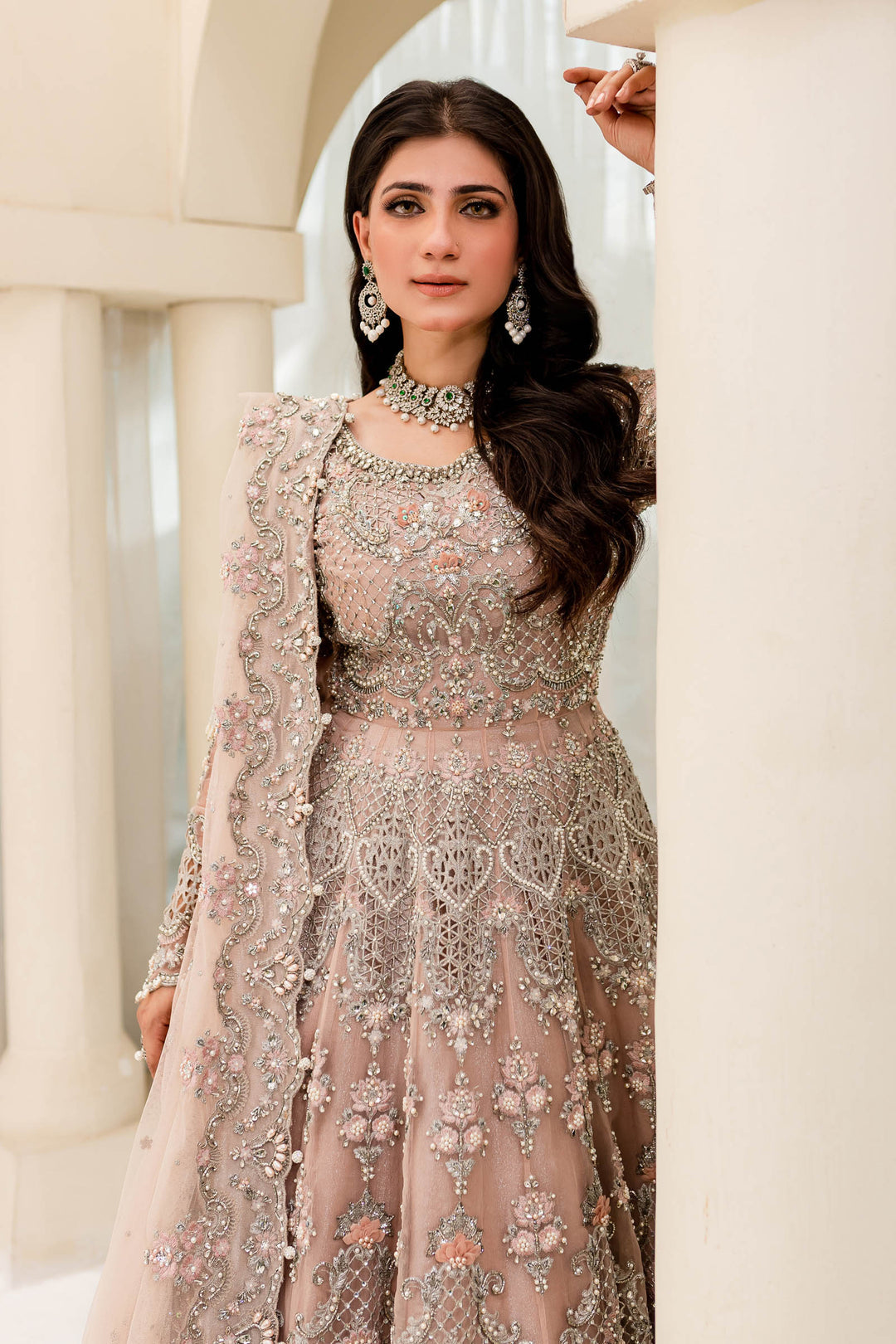 Maria B | Bridal Couture | MC-902 by Maria B - Designer Dress - Type: Ladies Clothes - Available at Sana Yasir - 100% Original