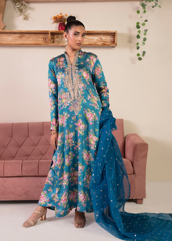 MNR | Ankh Macholi Festive Edit | NEELOFAR by MNR - Designer Dress - Type: Ladies Clothes - Available at Sana Yasir - 100% Original