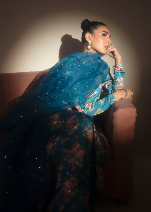 MNR | Ankh Macholi Festive Edit | NEELOFAR by MNR - Designer Dress - Type: Ladies Clothes - Available at Sana Yasir - 100% Original