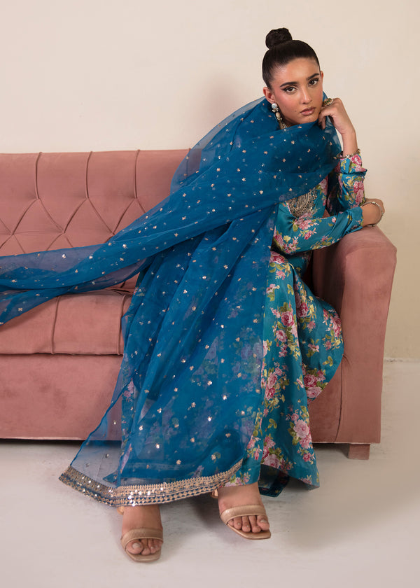 MNR | Ankh Macholi Festive Edit | NEELOFAR by MNR - Designer Dress - Type: Ladies Clothes - Available at Sana Yasir - 100% Original
