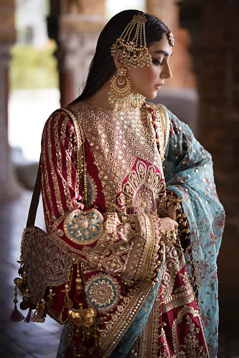 MNR | Talpur Dynasty 23 | Bibi Lal by MNR - Designer Dress - Type: Bridal - Available at Sana Yasir - 100% Original