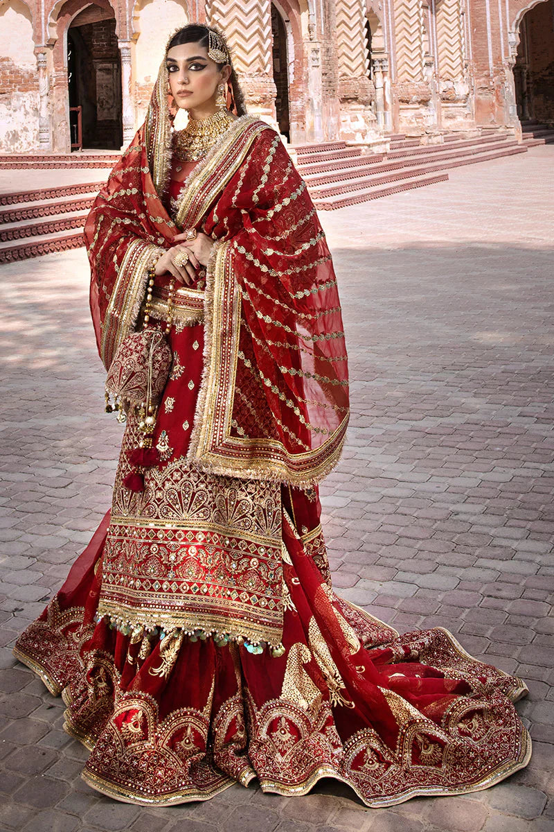 MNR | Talpur Dynasty 23 | Biya Begum by MNR - Designer Dress - Type: Bridal - Available at Sana Yasir - 100% Original