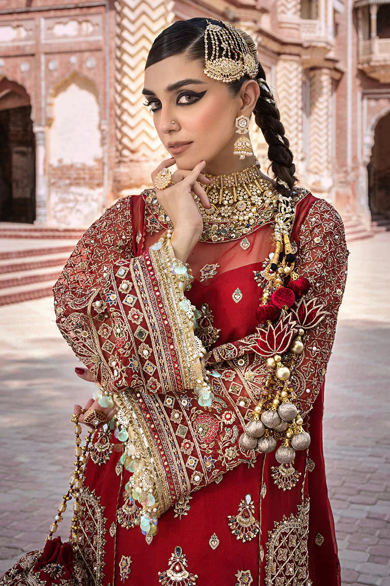 MNR | Talpur Dynasty 23 | Biya Begum by MNR - Designer Dress - Type: Bridal - Available at Sana Yasir - 100% Original