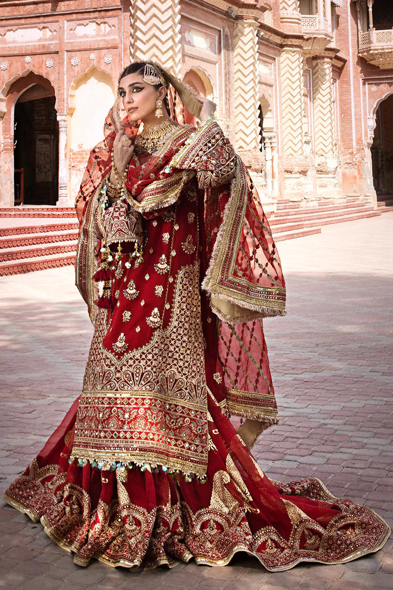 MNR | Talpur Dynasty 23 | Biya Begum by MNR - Designer Dress - Type: Bridal - Available at Sana Yasir - 100% Original