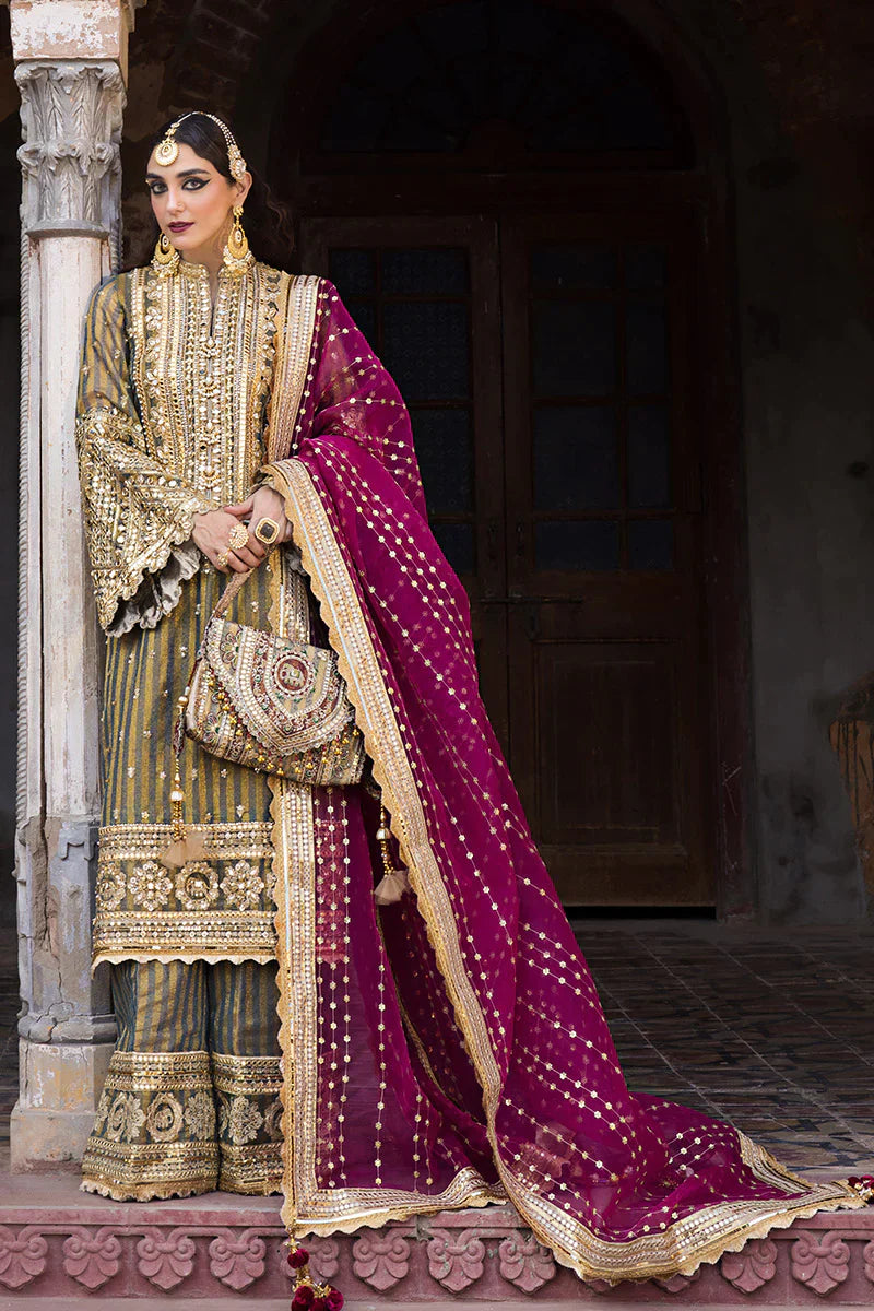 MNR | Talpur Dynasty 23 | Nawab Sahiba by MNR - Designer Dress - Type: Bridal - Available at Sana Yasir - 100% Original
