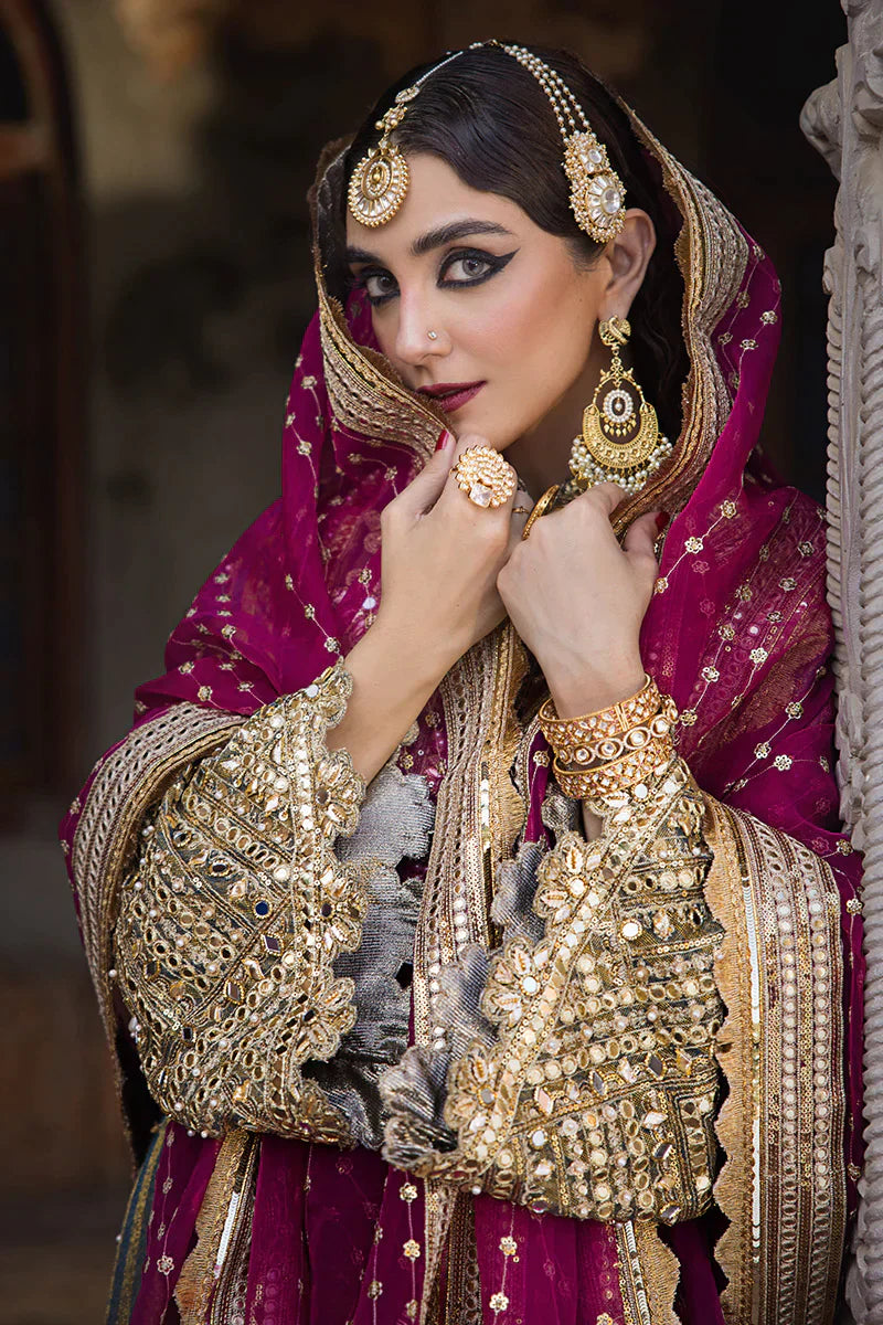 MNR | Talpur Dynasty 23 | Nawab Sahiba by MNR - Designer Dress - Type: Bridal - Available at Sana Yasir - 100% Original