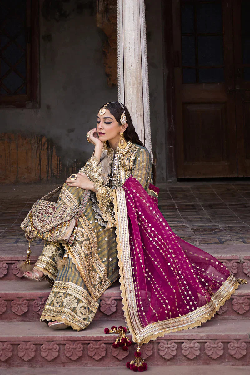MNR | Talpur Dynasty 23 | Nawab Sahiba by MNR - Designer Dress - Type: Bridal - Available at Sana Yasir - 100% Original