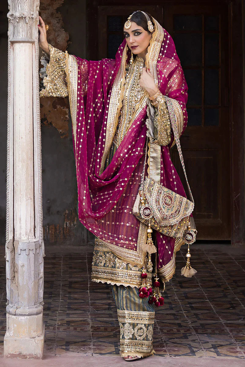 MNR | Talpur Dynasty 23 | Nawab Sahiba by MNR - Designer Dress - Type: Bridal - Available at Sana Yasir - 100% Original