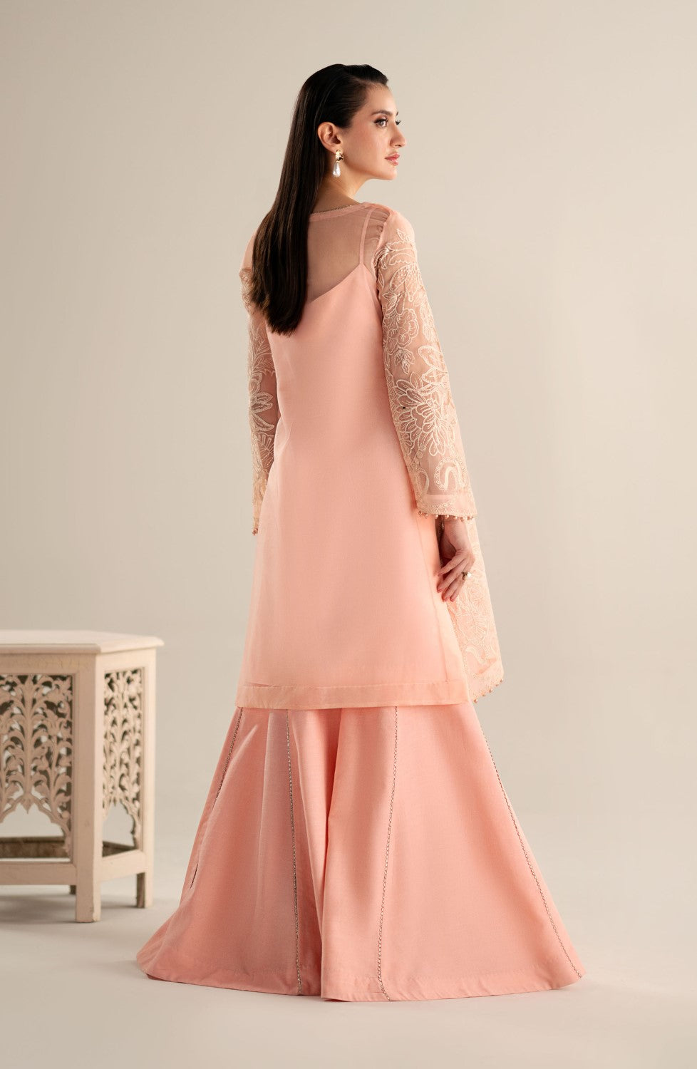 Maryum N Maria | Lagom Ready to Wear | LOTUS - MS-24212 by Maryum N Maria - Designer Dress - Type: Ladies Clothes - Available at Sana Yasir - 100% Original