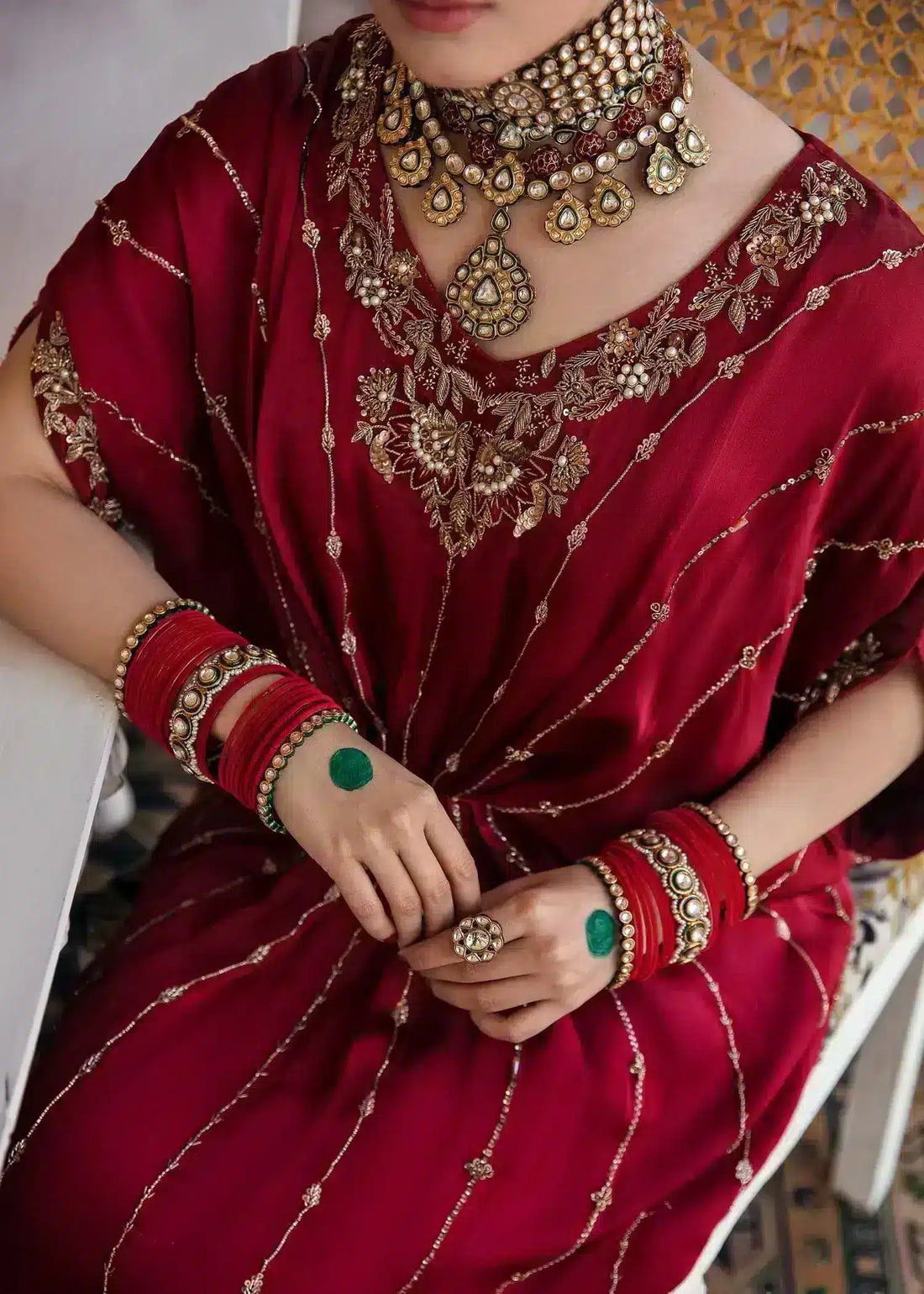 Mahum Asad | Gul Posh Luxury Formals '23 | Gulaal by Mahum Asad - Designer Dress - Type: Formal - Available at Sana Yasir - 100% Original