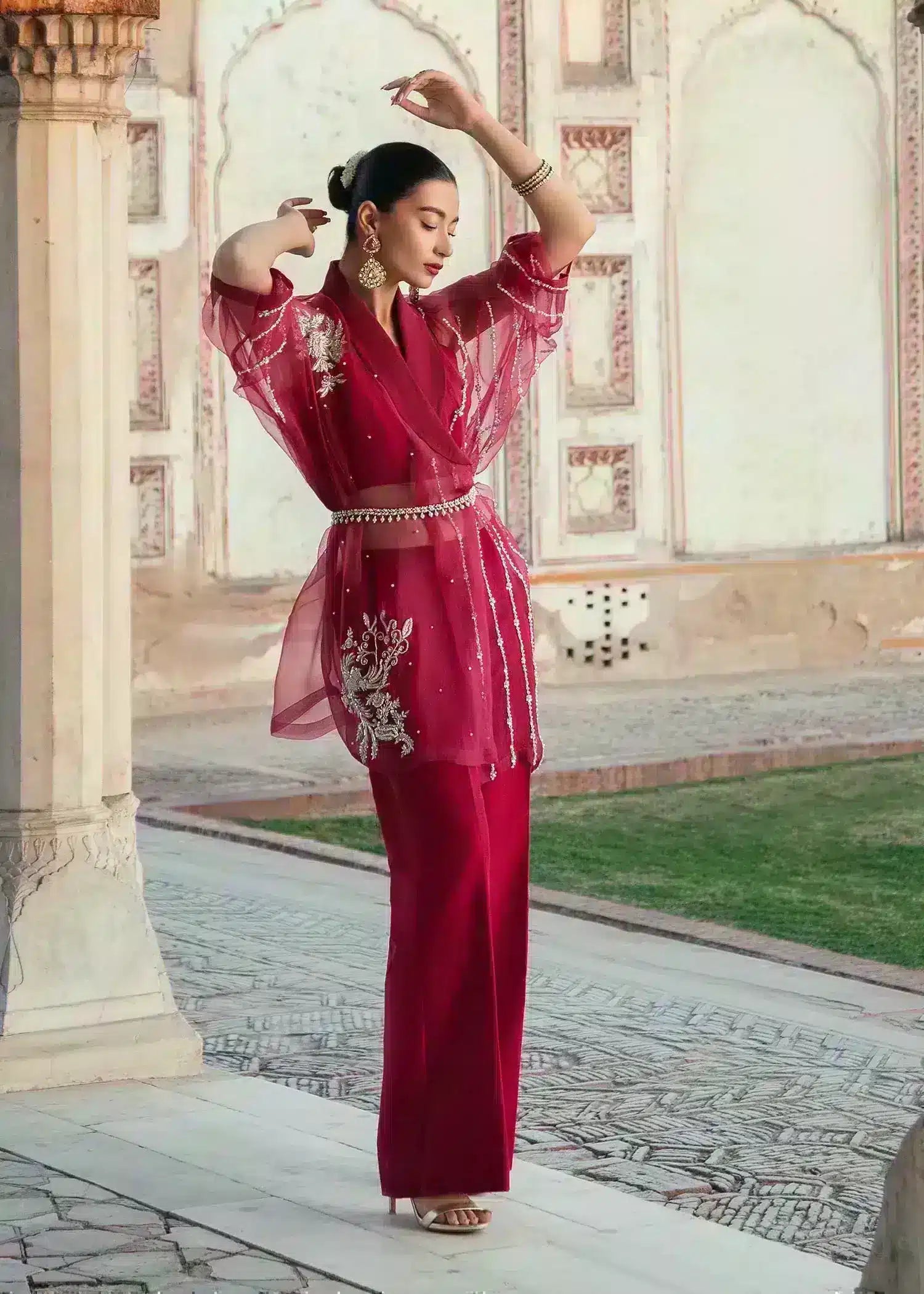 Mahum Asad | Gul Posh Luxury Formals '23 | Roop by Mahum Asad - Designer Dress - Type: Formal - Available at Sana Yasir - 100% Original
